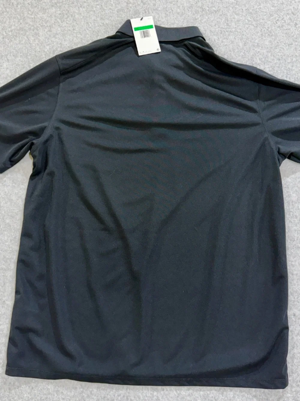 NWT Nike Mens XL Polo Shirt Short Sleeve Black Juniper Networks Tech Logo Golf